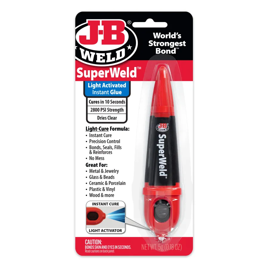 SuperWeld™ Light Activated Instant Glue