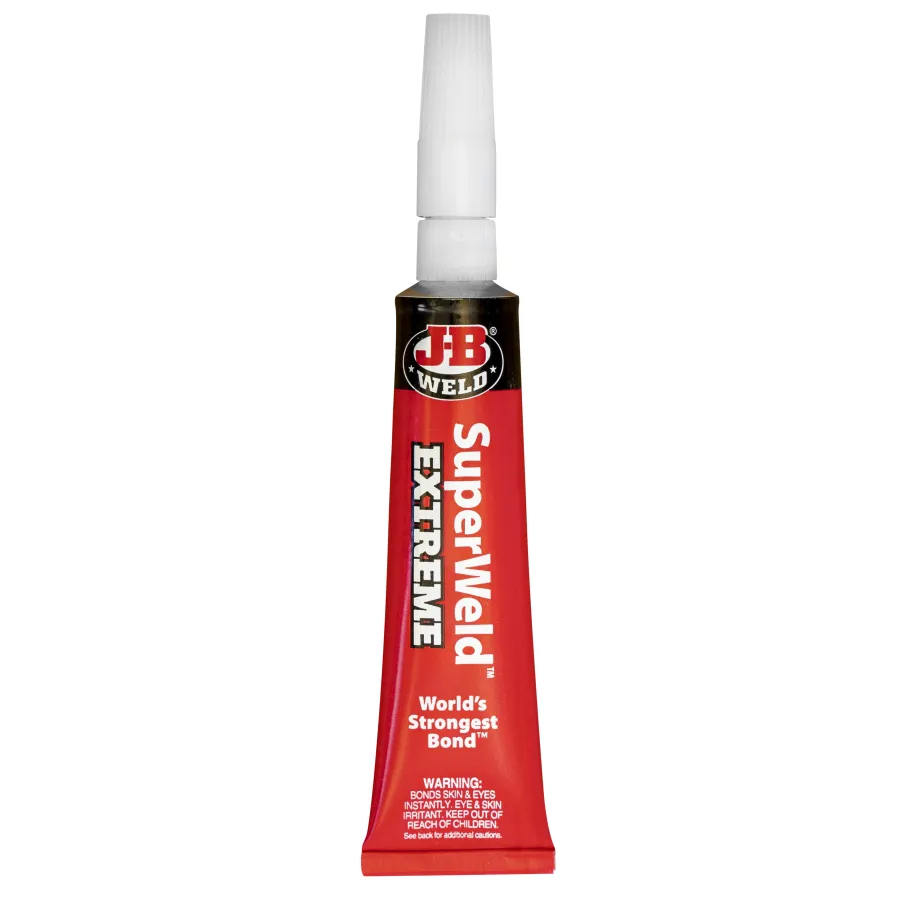 a red and white tube of lipstick